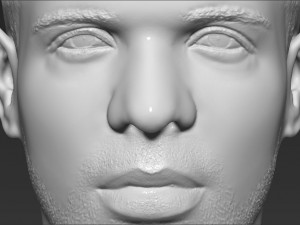 drake bust 3d printing ready stl obj 3D-Druckmodell