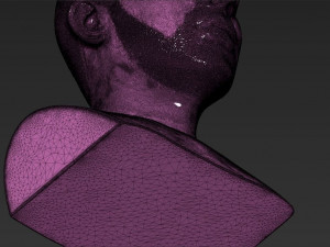 drake bust ready for full color 3d printing Modelo de impresión 3D