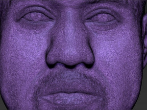 kanye west bust 3d printing ready stl obj 3D-Druckmodell