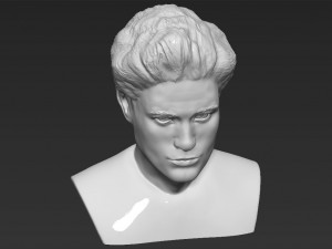 edward cullen twilight robert pattinson bust 3d printing ready Modello di stampa 3D