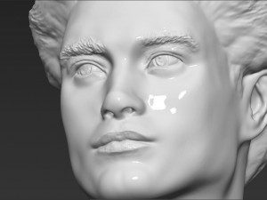 edward cullen twilight robert pattinson bust 3d printing ready Modello di stampa 3D