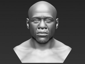 floyd mayweather bust 3d printing ready stl obj 3D Print Model