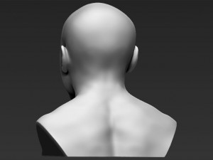 floyd mayweather bust 3d printing ready stl obj 3Dプリントモデル