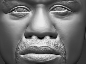 floyd mayweather bust 3d printing ready stl obj 3Dプリントモデル