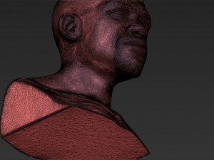 floyd mayweather bust 3d printing ready stl obj 3Dプリントモデル
