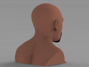 floyd mayweather bust ready for full color 3d printing Modèles 3D en vedette