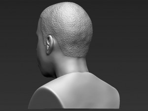 jay-z bust 3d printing ready stl obj 3D Baskı Modeli