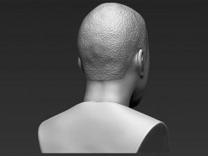 jay-z bust 3d printing ready stl obj 3D Baskı Modeli