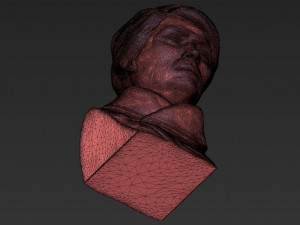 melania trump bust 3d printing ready stl obj 3D 프린트 모델