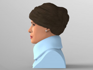 melania trump bust ready for full color 3d printing 3D Print Model