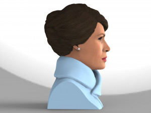 melania trump bust ready for full color 3d printing 3D Print Model