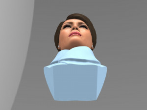 melania trump bust ready for full color 3d printing 3D Print Model