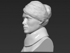 melania trump bust ready for full color 3d printing 3D Print Model