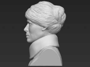 melania trump bust ready for full color 3d printing 3D Print Model