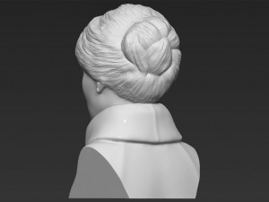 melania trump bust ready for full color 3d printing 3D Print Model