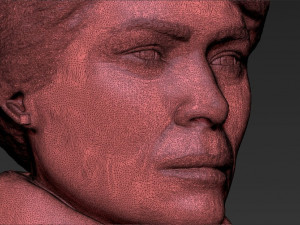 melania trump bust ready for full color 3d printing 3D Print Model