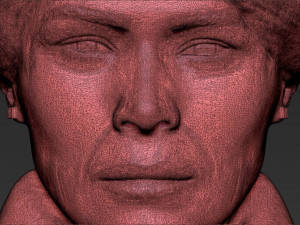 melania trump bust ready for full color 3d printing 3D Print Model