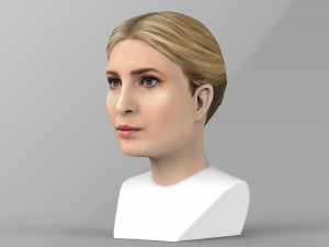 ivanka trump bust ready for full color 3d printing Modelo de impresión 3D