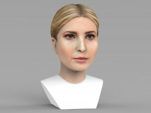 ivanka trump bust ready for full color 3d printing Modelo de impresión 3D