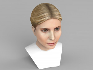 ivanka trump bust ready for full color 3d printing Modelo de impresión 3D