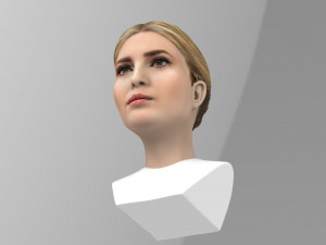 ivanka trump bust ready for full color 3d printing Modelo de impresión 3D