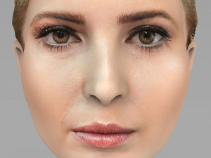 ivanka trump bust ready for full color 3d printing Modelo de impresión 3D