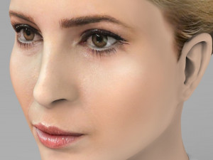 ivanka trump bust ready for full color 3d printing Modelo de impresión 3D