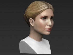 ivanka trump bust ready for full color 3d printing Modelo de impresión 3D