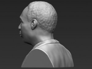 martin luther king bust 3d printing ready stl obj 3D 打印模型