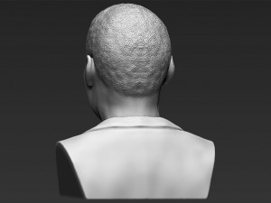 martin luther king bust 3d printing ready stl obj 3D 打印模型