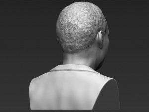 martin luther king bust 3d printing ready stl obj 3D 打印模型