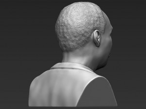 martin luther king bust 3d printing ready stl obj 3D 打印模型