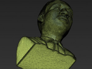 martin luther king bust 3d printing ready stl obj 3D 打印模型