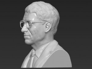 bill gates bust 3d printing ready stl obj 3D Print Model