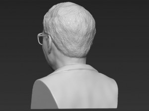 bill gates bust 3d printing ready stl obj 3D Print Model