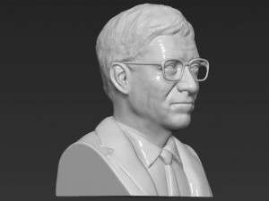 bill gates bust 3d printing ready stl obj 3D Print Model
