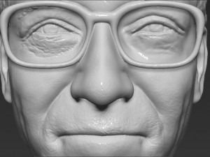 bill gates bust 3d printing ready stl obj 3D Print Model