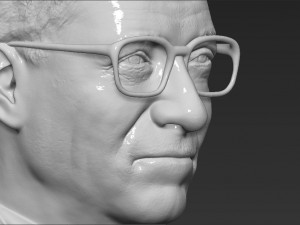 bill gates bust 3d printing ready stl obj 3D Print Model