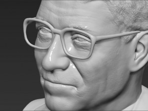 bill gates bust 3d printing ready stl obj 3D Print Model