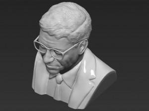 bill gates bust 3d printing ready stl obj 3D Print Model