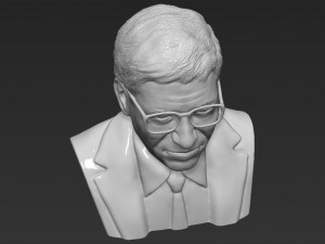bill gates bust 3d printing ready stl obj 3D Print Model