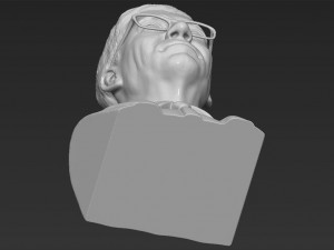 bill gates bust 3d printing ready stl obj 3D Print Model