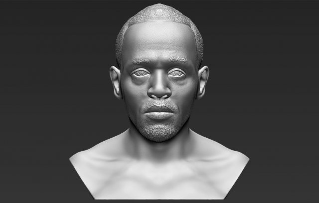 usain bolt bust 3d printing ready stl obj 3D 打印模型 .c4d .max .obj .3ds .fbx .stl .blend 