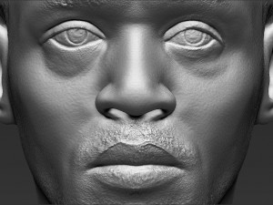 usain bolt bust 3d printing ready stl obj 3D 打印模型