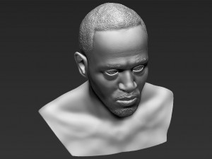 usain bolt bust 3d printing ready stl obj 3D 打印模型