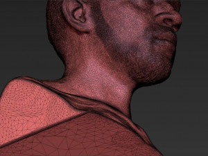 usain bolt bust 3d printing ready stl obj 3D 打印模型