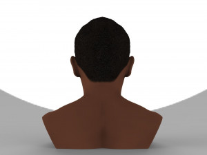 usain bolt bust ready for full color 3d printing 3D Print Model