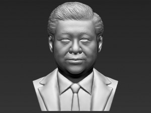 xi jinping bust 3d printing ready stl obj 3D 프린트 모델