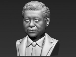 xi jinping bust 3d printing ready stl obj Modèles 3D en vedette