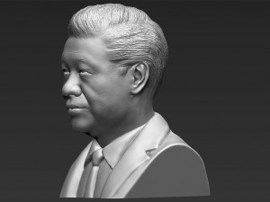 xi jinping bust 3d printing ready stl obj Modèles 3D en vedette